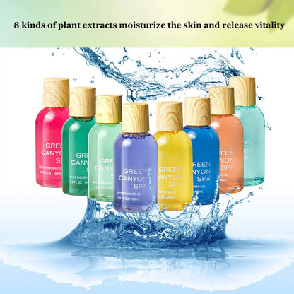 Women Shower Gel Set in 8 Scents