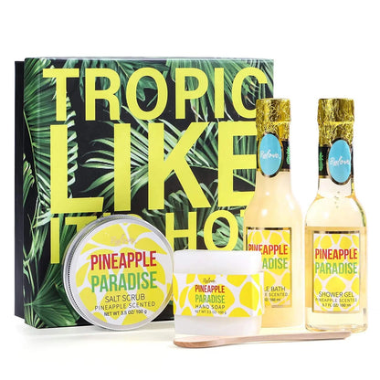 Women Pineapple Paradise Bath Set