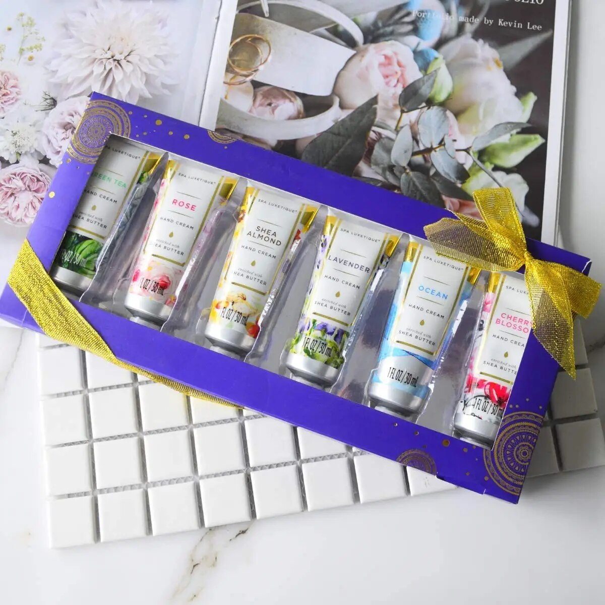 Almond Rose Hand Cream Gift Set