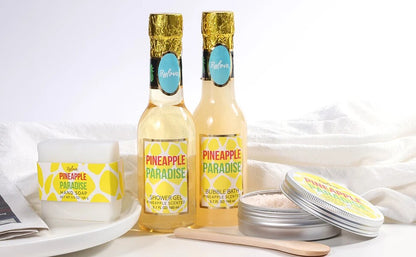 Women Pineapple Paradise Bath Set