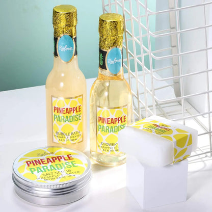 Women Pineapple Paradise Bath Set