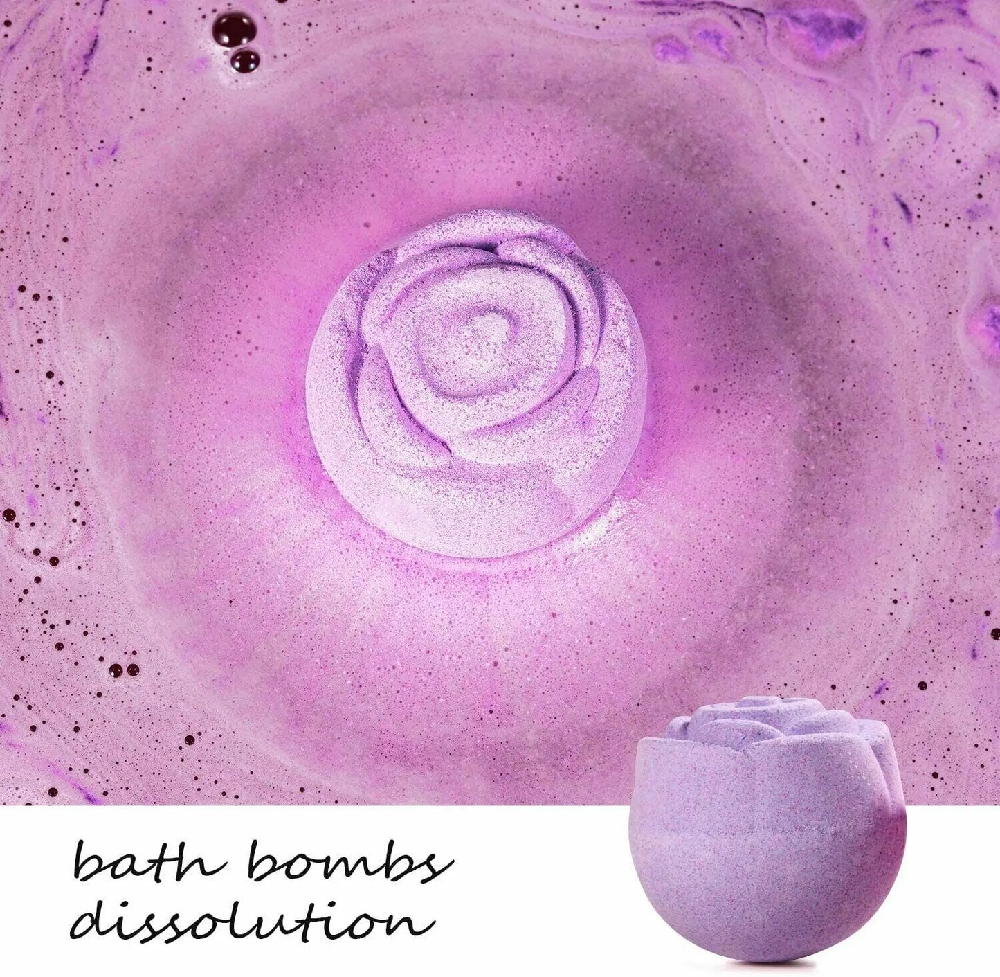 Bath Bombs Set in Rose Fragrance