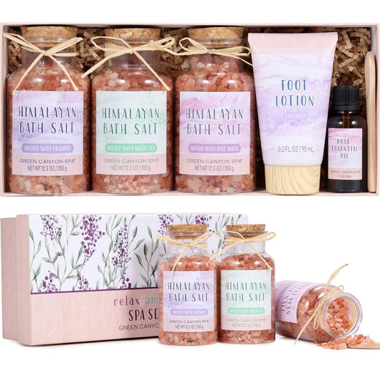 Himalayan Bath Salt Gift Set